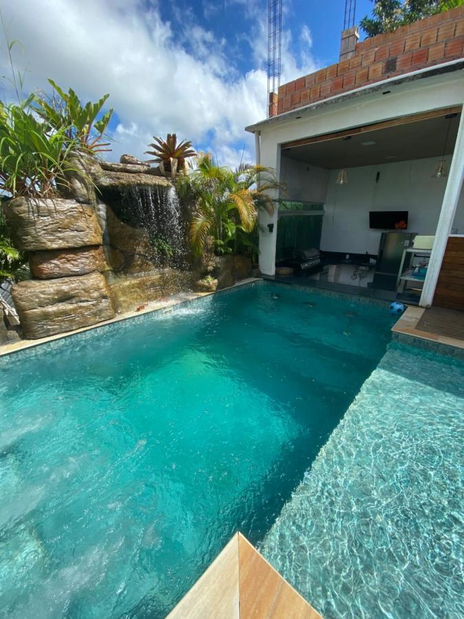 Super Casa Piscina com cascata Manaus Exterior foto